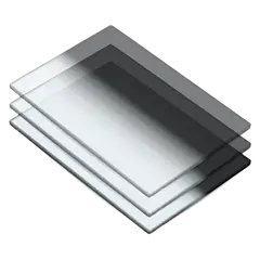 Tiffen Hard Edge Graduated ND Filter Set 4×5.65″ Horizontal Orientation (0.3,  0.6,  0.9)